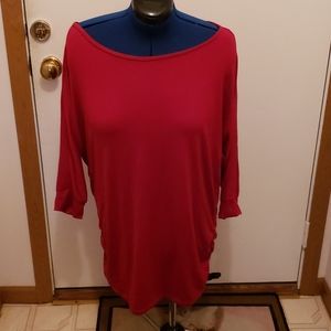 NWT comfy red tunic